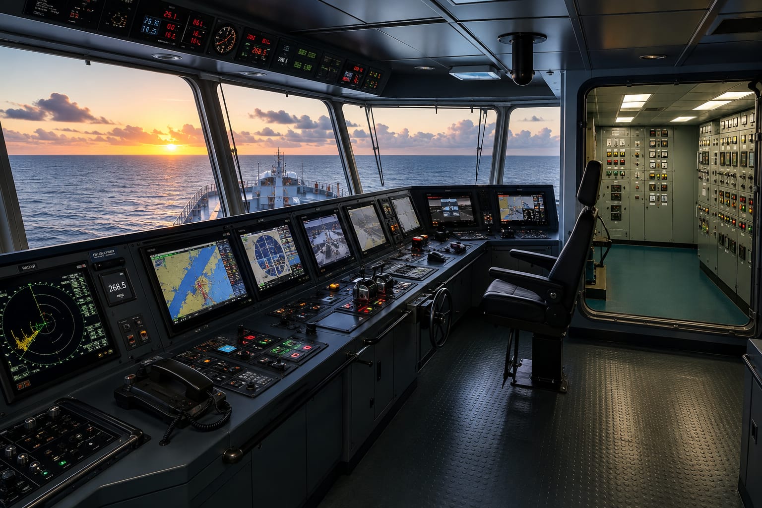Marine,Navigation&Radio Room