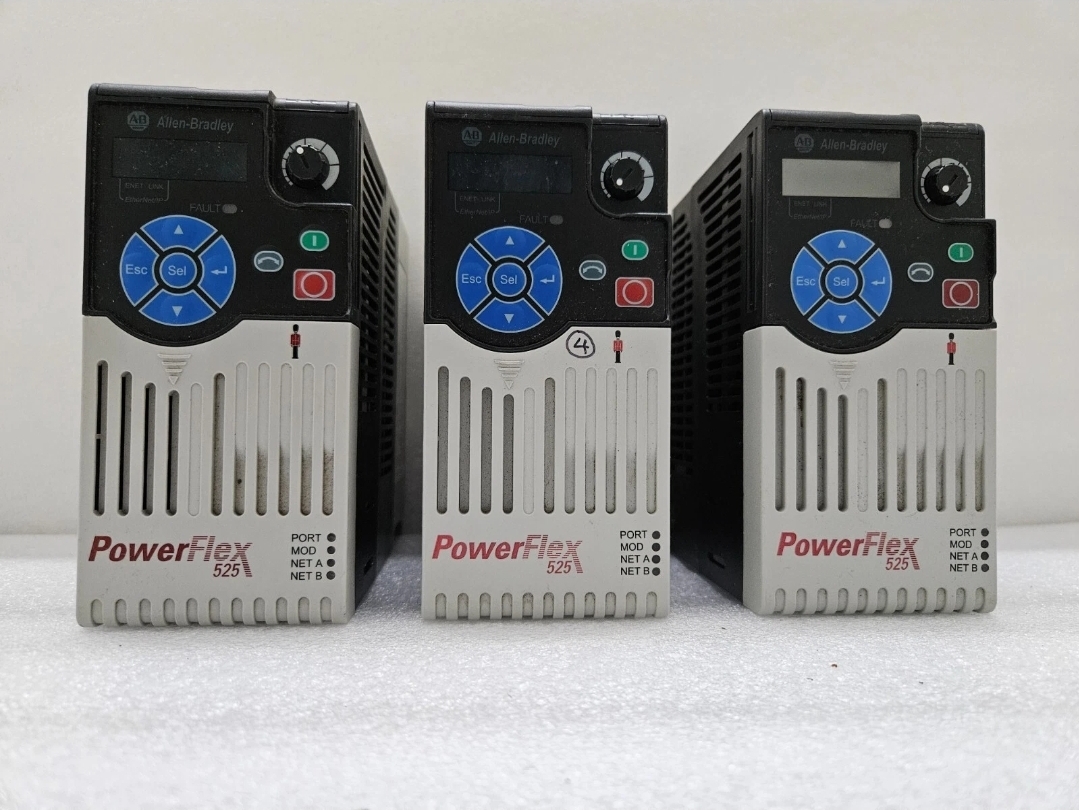 ALLEN BRADLEY 25B-A4P8N104 AC DRIVE (3 PIECES)