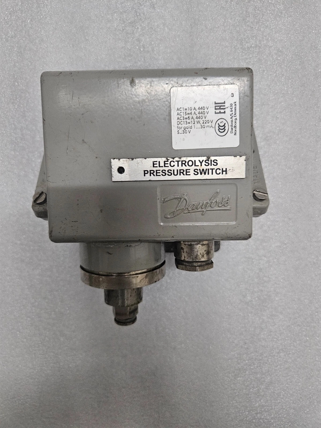 Danfoss KPS 43 Pressure Control Switch 060-3120