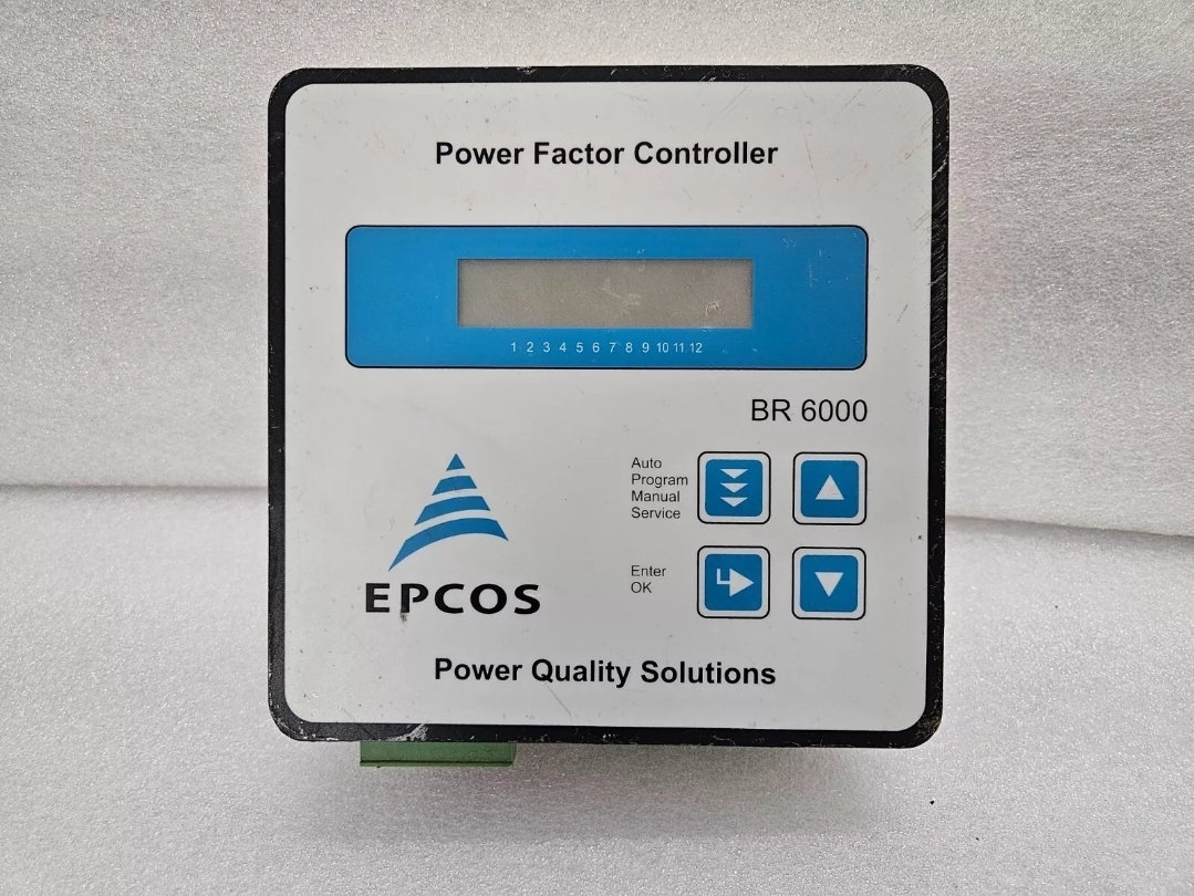 EPCOS BR6000-R12PH POWER FACTOR CONTROLLER SUPPLY VOLTAGE 230VAC