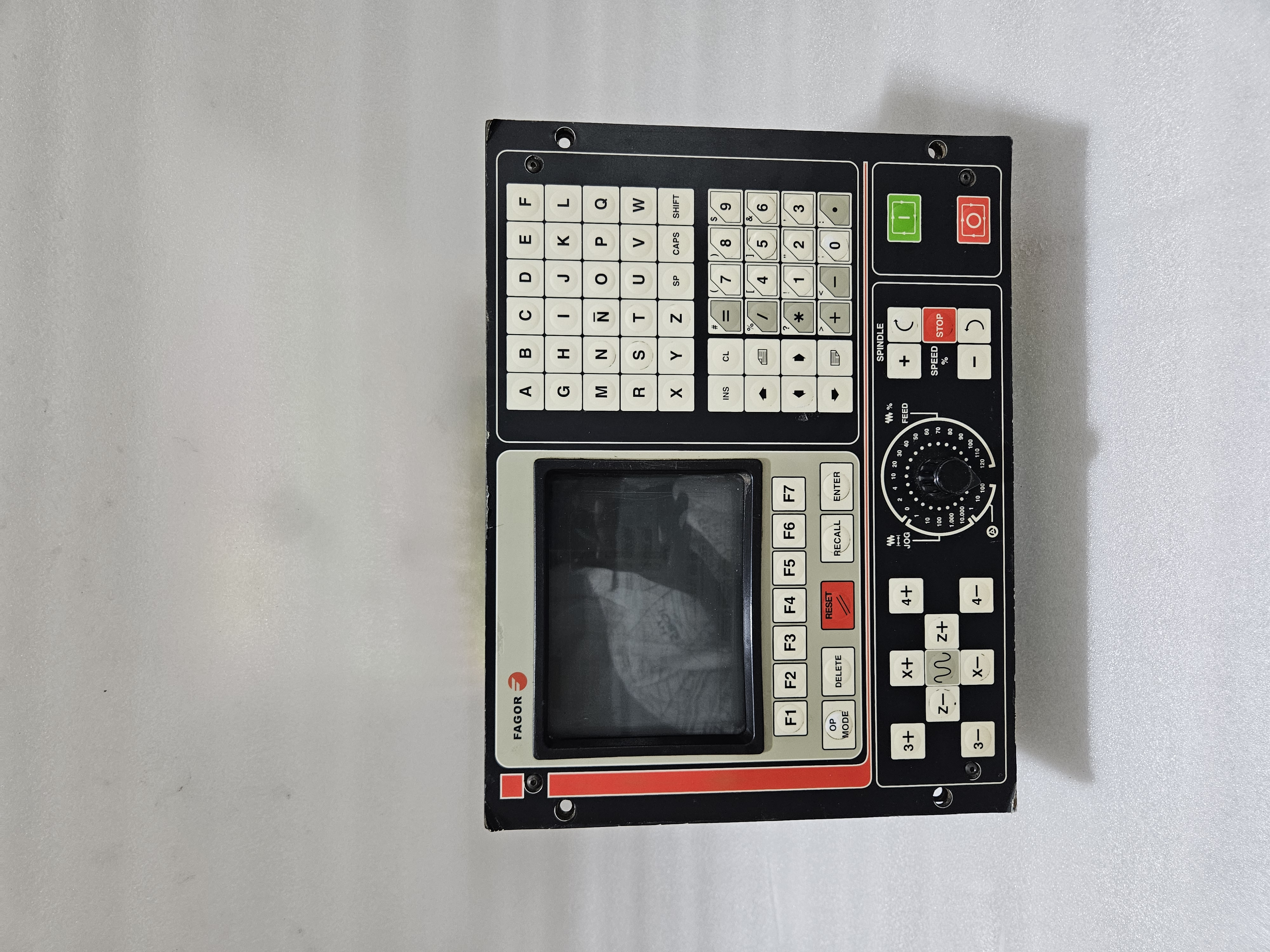 FAGOR CNC 800-TG OPERATOR INTERFACE