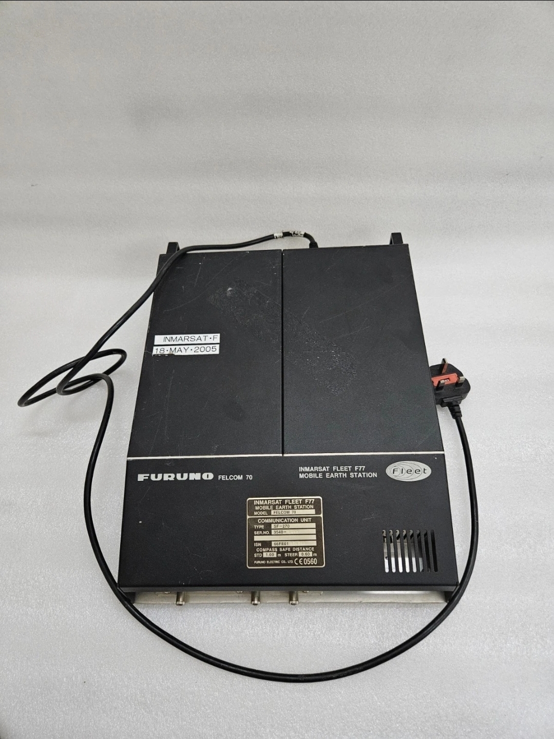 Furuno SF-270 Main Communication Unit for Felcom 70 Ship Earth Station