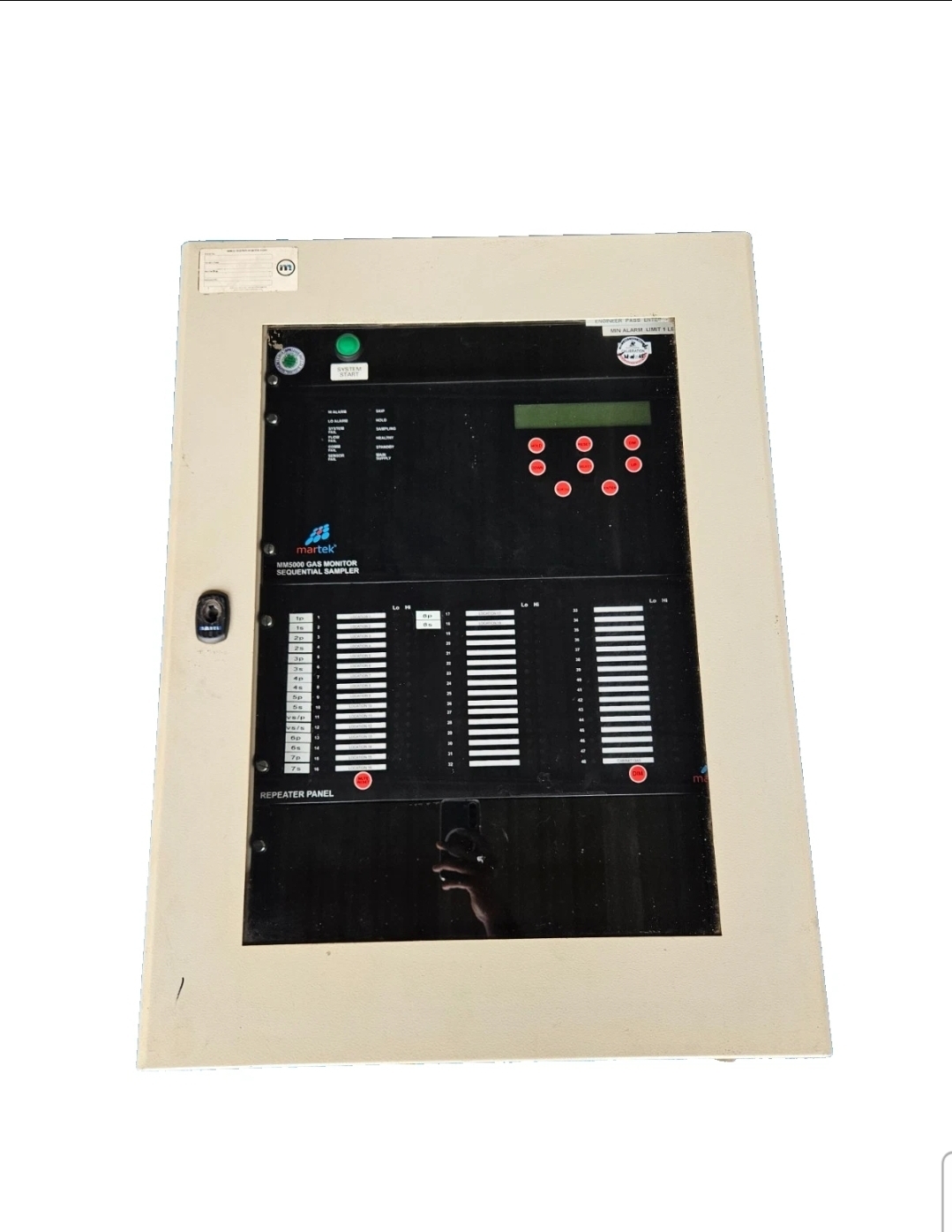 MARTEK MARINE MM5000 GAS MONITOR SEQUENTAL SAMPLER