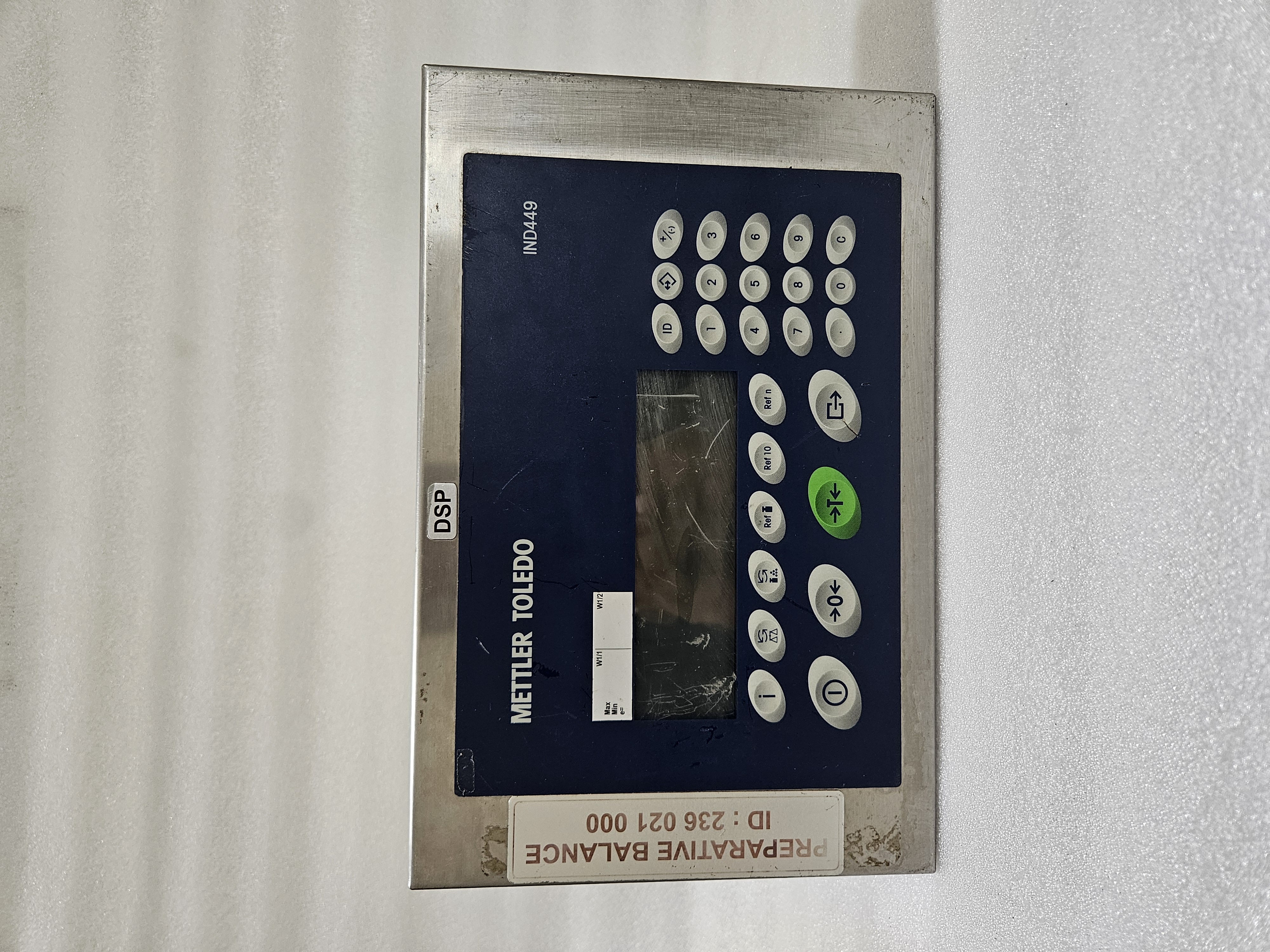 Mettler Toledo IND449 Counting Terminal-tested
