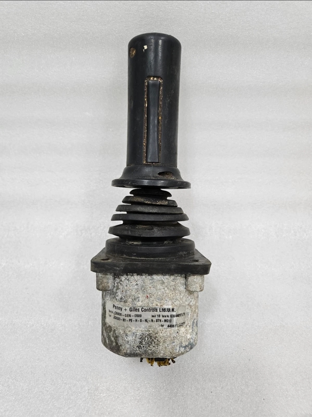 Penny Giles JC6000-NY-PE-H-S-NL-N-STN-MG10 Multi-Axis Joystick JC6000-GEN-0509