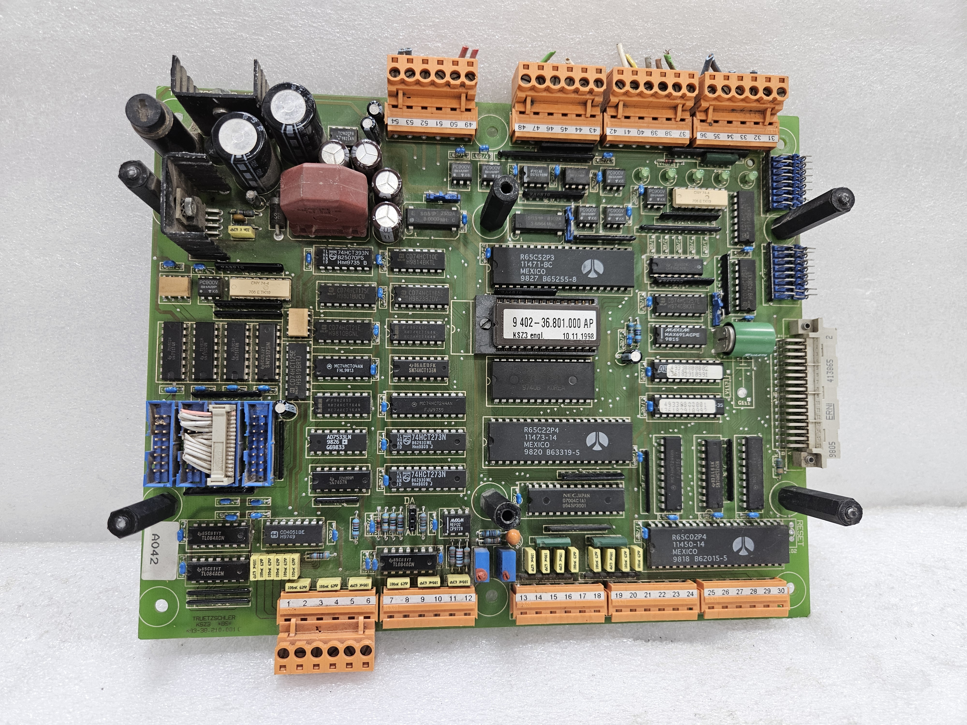 Trützschler KSZ3 P1 9 493-38.230.001 AF Serial no.T113202