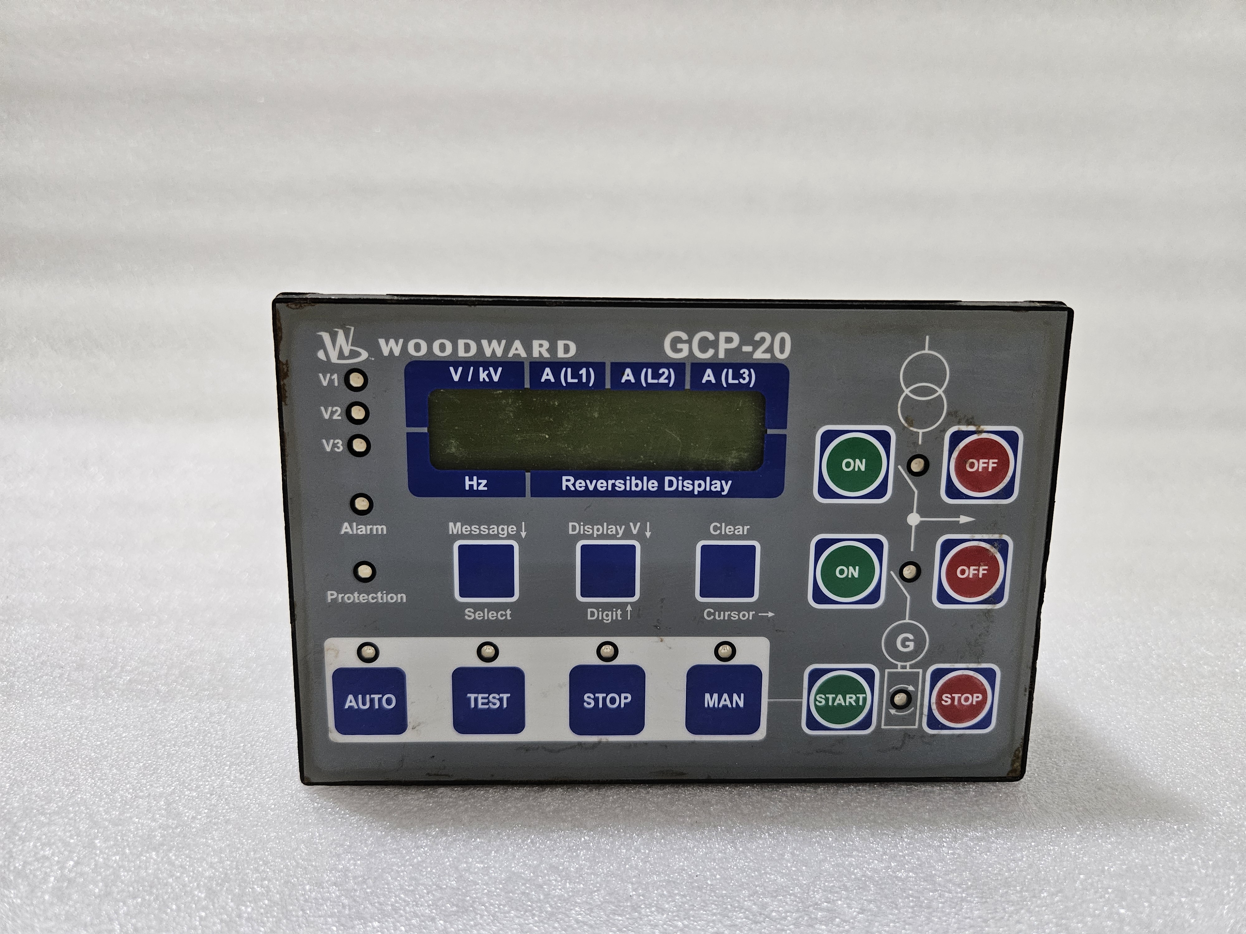 WOODWARD GCP-20 8440-1012 DIGITAL GENSET CONTROL GCP-2245B/LSB